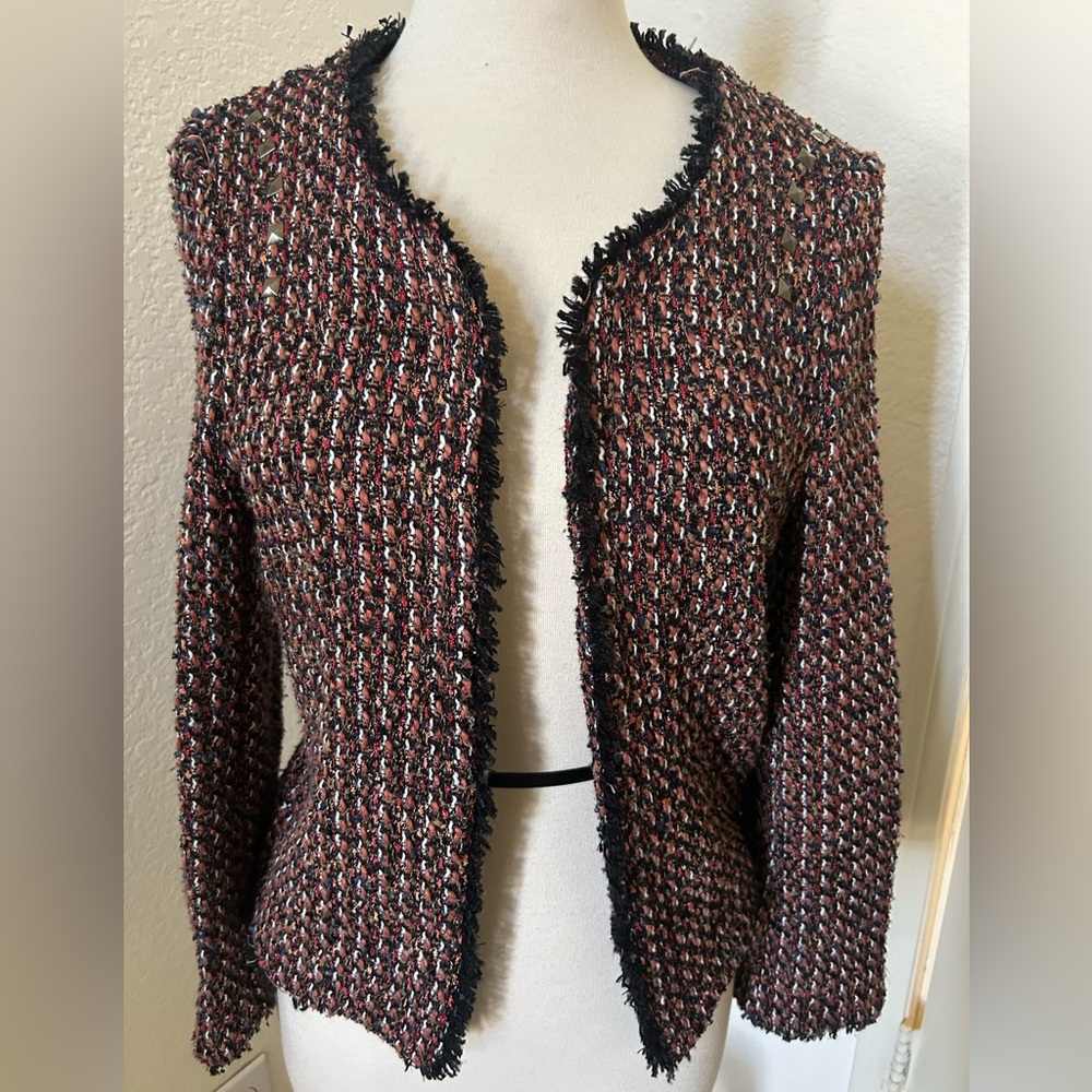 Cotton On Black and Red Blazer Sophisticated Style